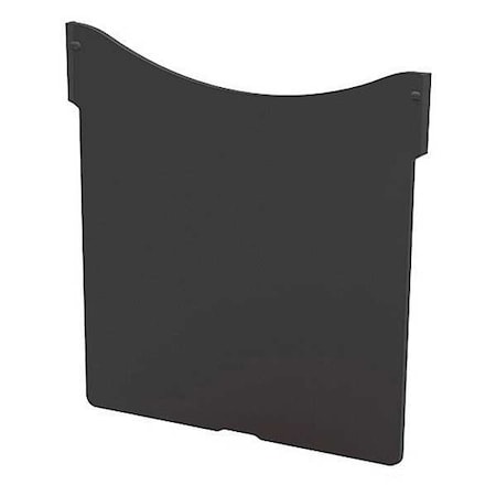 Akro-Mils Plastic Divider, Black, 4 11/16 in L, 4 5/16 in H, 6 PK 41230
