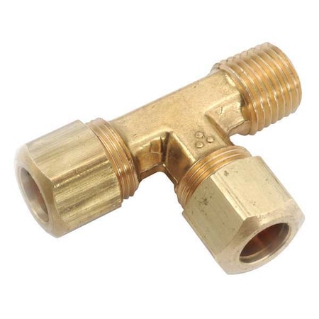 Zoro Select 1/4" Low Lead Brass Tee 700071-0404