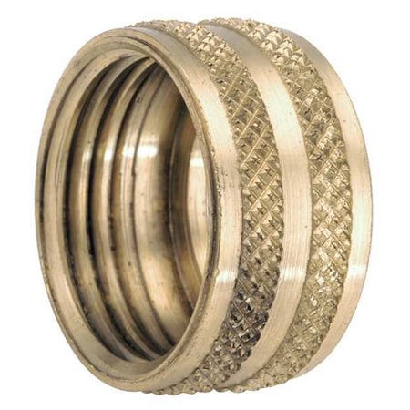 Zoro Select Nut, Low Lead Brass, 500 psi 707407-12