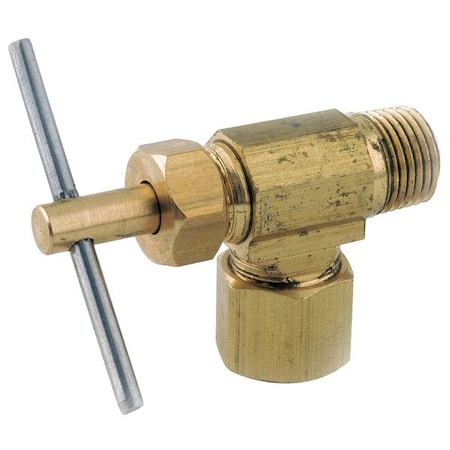 Zoro Select Needle Valve, Low Lead Brass, 150 psi 709103-0402
