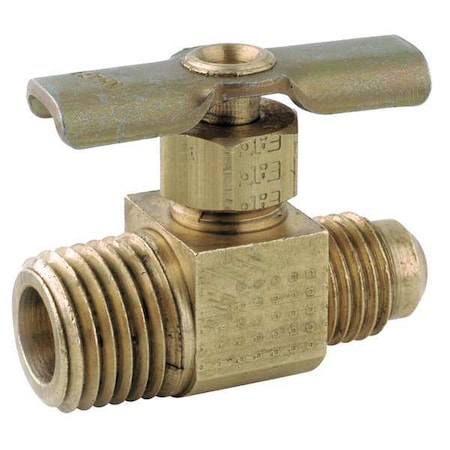 Zoro Select Needle Valve, Low Lead Brass, 150 psi 709104-0404