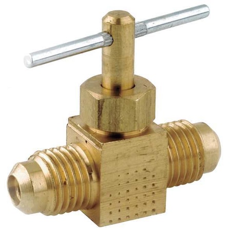 Zoro Select Needle Valve, Low Lead Brass, 150 psi 709110-04