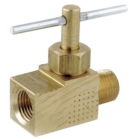 Zoro Select Needle Valve, Low Lead Brass, 150 psi 709135-02
