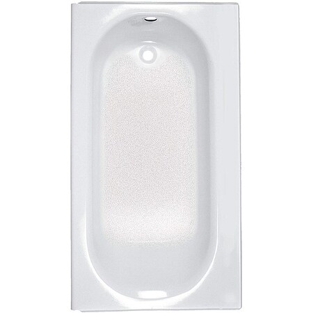 American Standard Recess Bath, 60 in L, 34 in W, White, Americast(R), Left 2394202.020