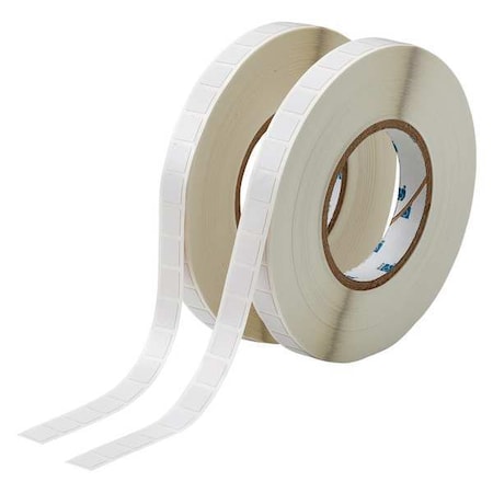 Brady Pre-Cut Label Stock Roll, White, Matte THT-99-728-10