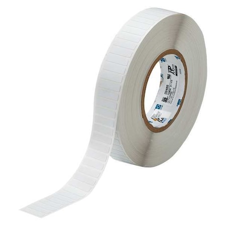 Brady Pre-Cut Label Stock Roll, White, Matte THT-103-719-10