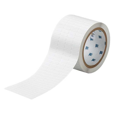 Brady Pre-Cut Label Stock Roll, White, Matte THT-14-719-10