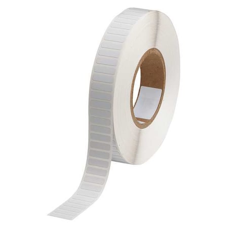 Brady Pre-Cut Label Stock Roll, White, Matte THT-49-719-10