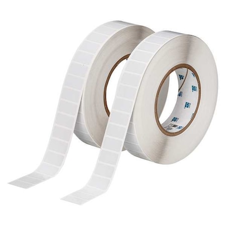 Brady Pre-Cut Label Stock Roll, White, Gloss THT-59-717-10