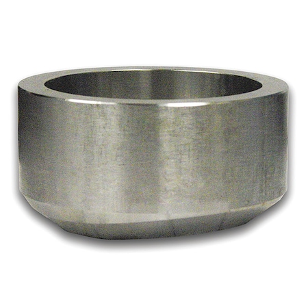 Zoro Select Socket Weld Outlet, 1/2 in, 304/304L Stainless Steel, Class 3000  100741350212