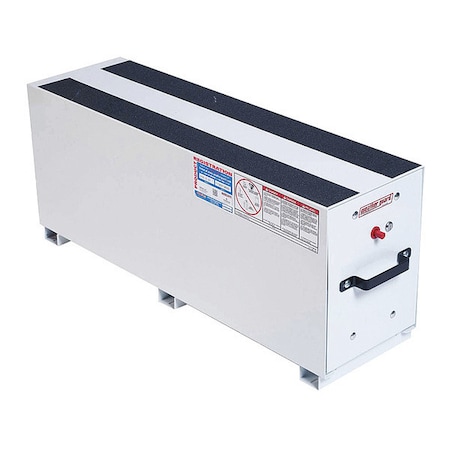 Weather Guard Truck Box, Drawer, Aluminum, 12"W, White 310-3-01