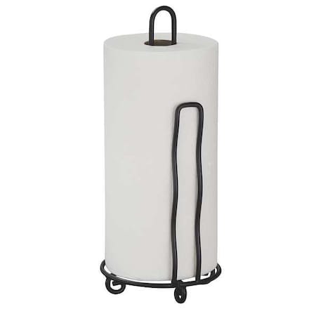 American Metalcraft Paper Towel Holder, Black THN61