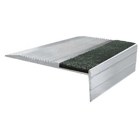 Wooster Products Stair Tread Cover Extruded Aluminum Black, 36 in W x 1/8 in Thick 333BLA3