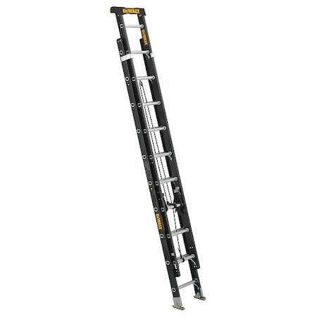 Dewalt 20 ft Fiberglass Extension Ladder, 300 lb Load Capacity DXL3020-20PT