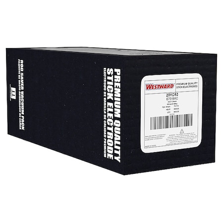 Westward 14" Welding Electrode 3/32" Dia., AWS E7018AC, 50 lb. 20YD53