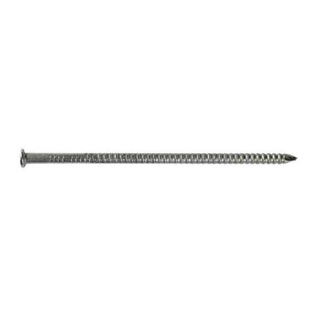 Zoro Select Roofing Nail, 2-1/2" L, 470 PK Stainless Steel, Smooth Finish, 10 S8ACN5-G5