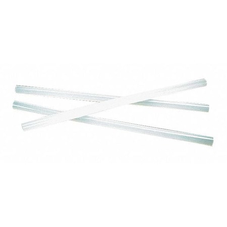 Surebonder Hot Melt Adhesive, Clear, 7/16 in Dia, 10 in L, 60 sec Begins to Harden, 90 PK 725R10-5P