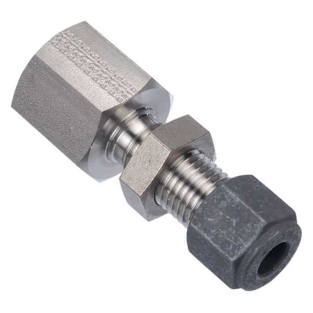 PARKER 1/4" CPI x FNPT SS Female Bulkhead Connector 4-4 GH2BZ-SS