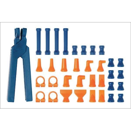 Loc-Line Lathe Adapter Kit, 1/4In 40475