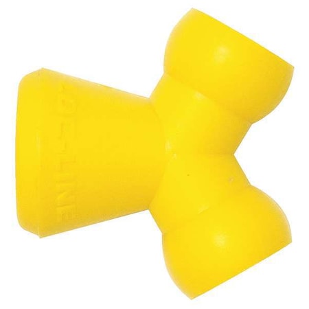Loc-Line Acid Resist Y Fitting, 1/4In, PK20 46428