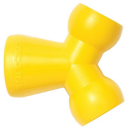 Loc-Line Acid Resist Y Reducer, 1/2 to 1/4In, PK20 57870