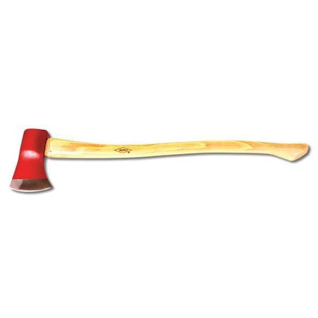 Nupla 06212 6 lbs Flat Head Fire Axe with 36" Hickory Handle