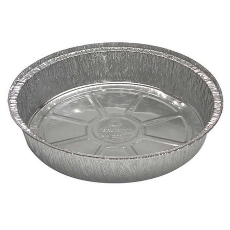 Pactiv Carry-Out Container, 9" Dia, Silver, PK175 Y509TP