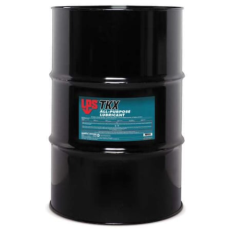 Lps Multipurpose Lubricant, 55 gal., Drum, Mineral Oil, Green 02055