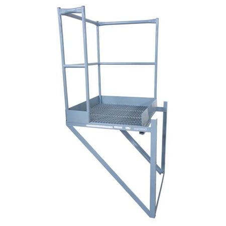 Cotterman Right Entry Stndoff Lndng Platform, 32x36in SPL7C1