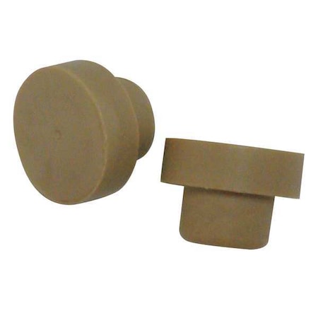 Manitowoc Water Trough Plug, White, 1/4 in H, PK2 43-0062-9