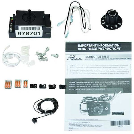 True Retrofit Kit For Freezer & Refrigerator Mechanical Control 844950