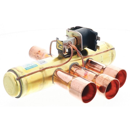 York Reversing Valve, 24V, 6W with Wire Harness S1-025-33379-003