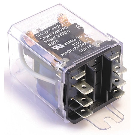 York Relay, 24V, DPST S1-024-24111-000