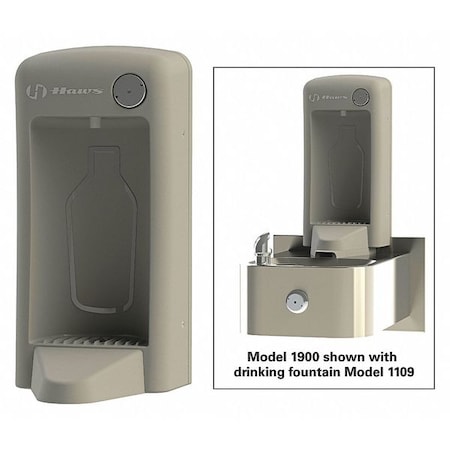 Haws Bottle Filler Accessory, Wall Mounted 1900