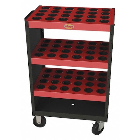 Huot CNC Tool Cart, HSK40A Toolholders 13964