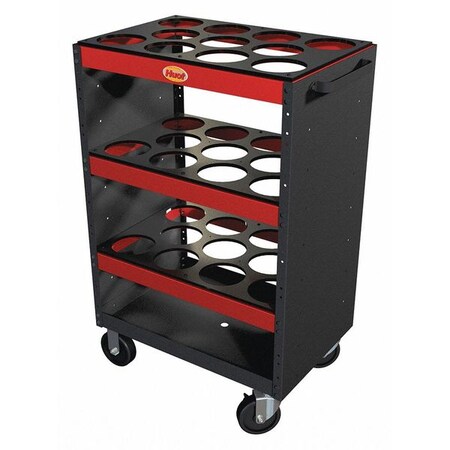 Huot CNC Tool Cart, No 100 Quick Grip Collets 77399