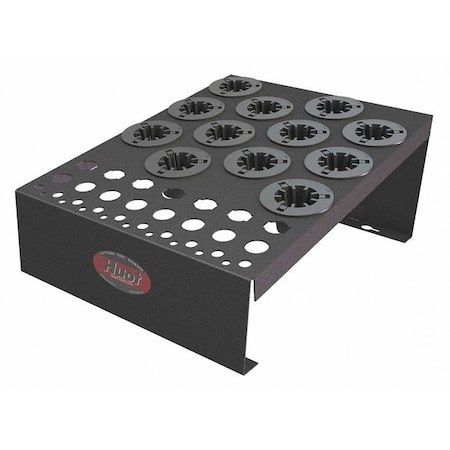 Huot CNC Rack, CAT30 Toolholders/DA Collets 14730