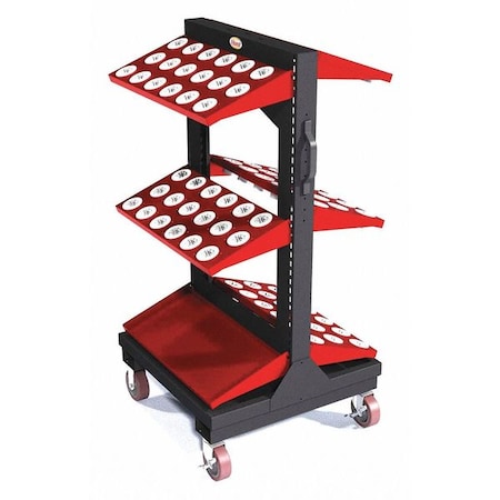 Huot CNC Tool Cart Tree, CAPTO C4 55984