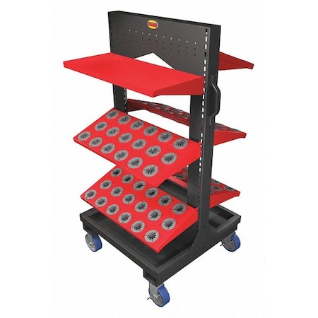 Huot CNC Tool Cart Tree, CAT30 55930