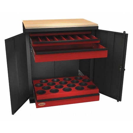 Huot Workstation, HSK100A Toolholders, 18 Cap 77280