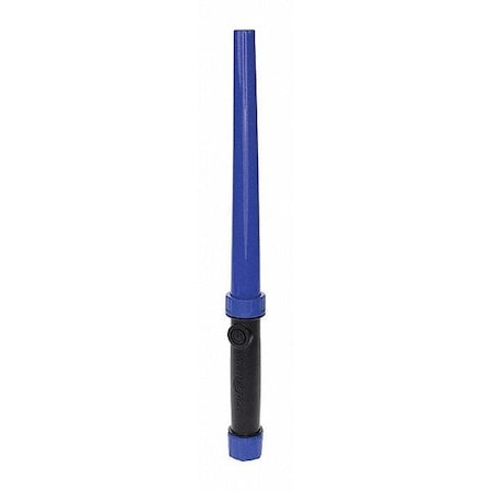 Nightstick Blue/Black LED Traffic Wand, AAA NSP-1636