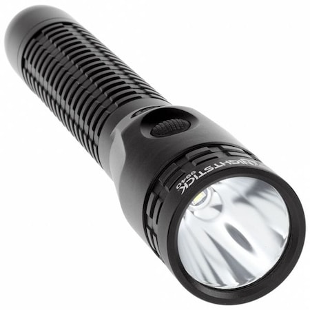 Nightstick Black Rechargeable Flashlight, Lithium-Ion, 650/300/150lm NSR-9940XL