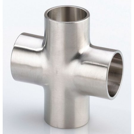 Vne Weld Cross, 4.0", T304 E9WWWW4.0