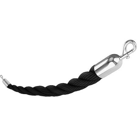 Visiontron Barrier Rope, polypropylene, 6 ft L 843BK72SE-PC