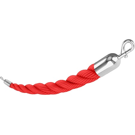 Visiontron Barrier Rope, polypropylene, 6 ft L 843RD72SE-PC