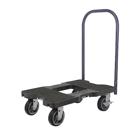 Snap-Loc Platfrm Truck, 1500lb, 32inLx20-1/2inW, Blk SL1500P6B