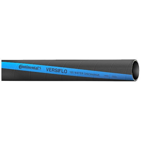 Continental 1-1/4" ID x 100 ft Rubber Water Discharge Hose BK 20016803