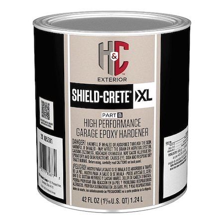 H&C Epoxy Coating, Clear, 0.5 gal, Metal Can 20.105301-15
