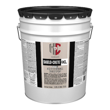 H&C Epoxy Coating, Gray Taupe, 5 gal, Metal Pail 20.105306-19