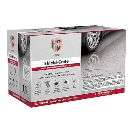 H&C Epoxy Coating, Clear, Gloss 20.117000-99